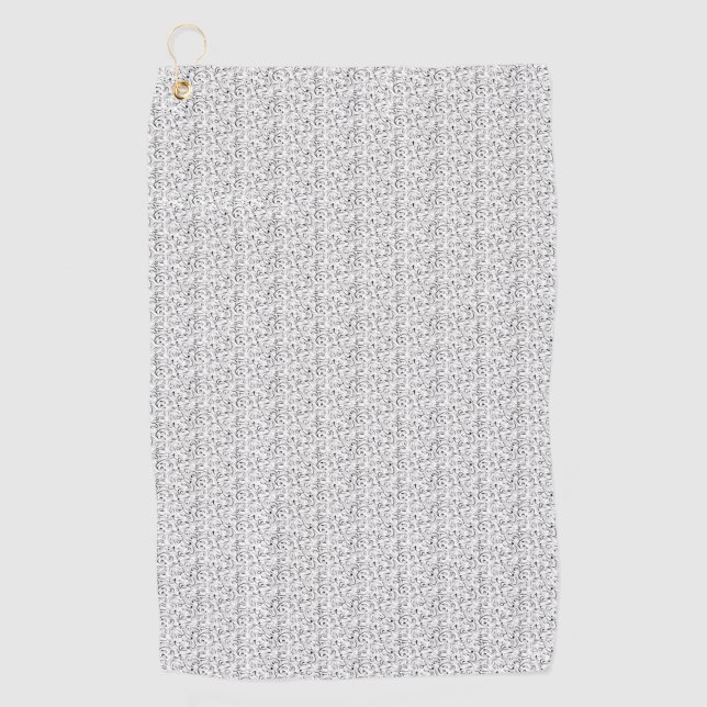 Best decorative Design Twelve Golf Towel (Front)