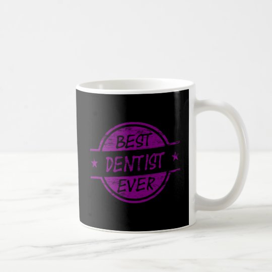 Best Dentist Ever Purple Coffee Mug