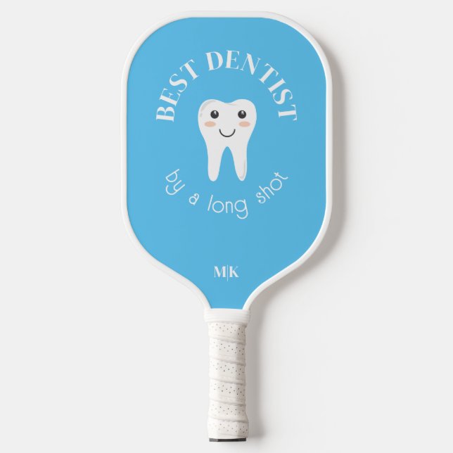 Best Dentist Gift Pickleball Paddle (Front)