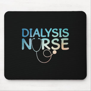 Best Dialysis Nurse Art For Women Home Dialysis Ne Mouse Mat