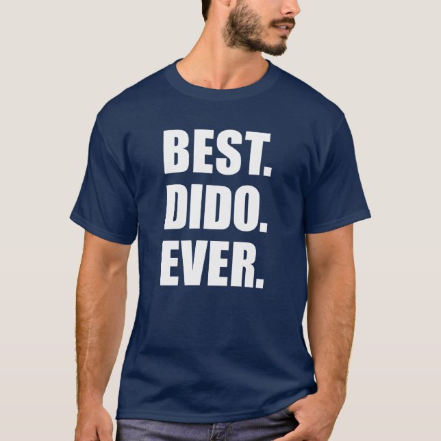 Best Dido Ever Ukrainian Grandpa (ON DARK) T-Shirt (Front)
