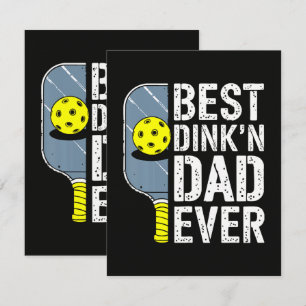 Best Dink'N Dad Ever Pickleball Card