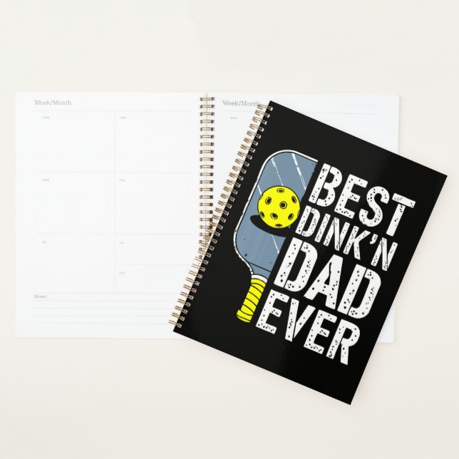 Best Dink'N Dad Ever Pickleball Planner (Display)