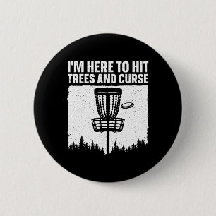 Best Disc Golf Art For Men Women Disc Golfer Disc 6 Cm Round Badge