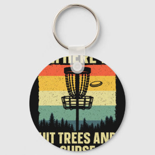 Best Disc Golf Art For Men Women Kids Disc Golfer Key Ring