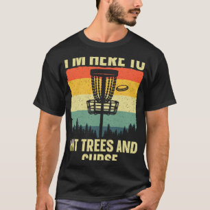 Best Disc Golf Art For Men Women Kids Disc Golfer T-Shirt