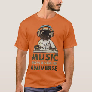 Best DJ Saying Awesome Disc Jockey Universe T-Shirt