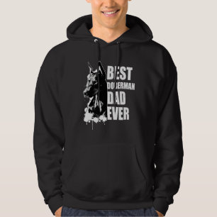 Best Doberman Dad Mens Doberman Pinscher Print Hoodie