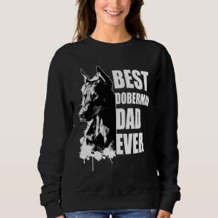 Best Doberman Dad Mens Doberman Pinscher Sweatshirt