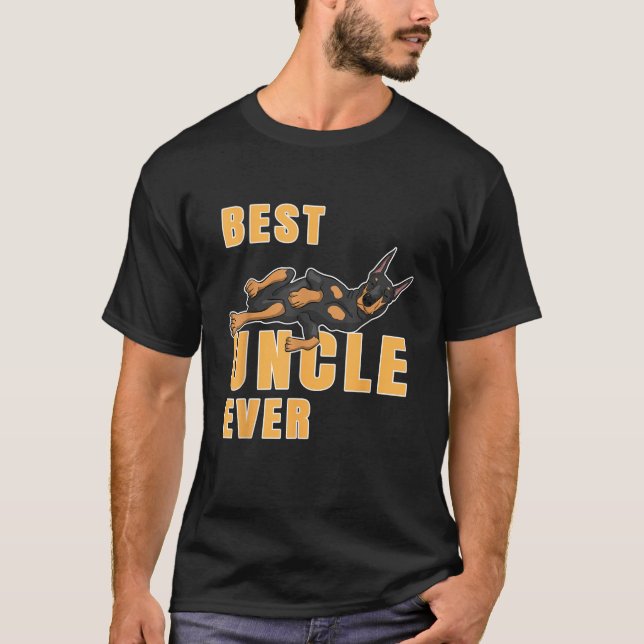 Best Doberman Uncle Ever  T-Shirt (Front)