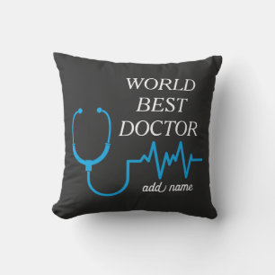 Best Doctor Ever Appreciation World’s Greatest Doc Cushion