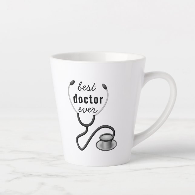 Best Doctor Ever Appreciation World’s Greatest Doc Latte Mug (Right)