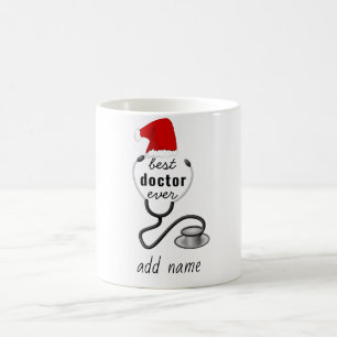 Best Doctor Ever Physician Christmas Gift for  Coffee Mug