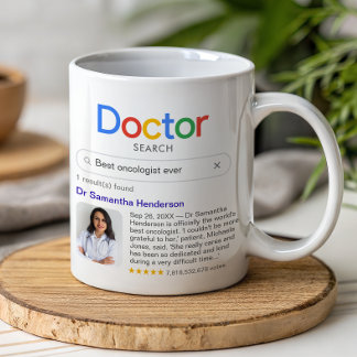Best Doctor Ever Search With Photo & Message Coffee Mug