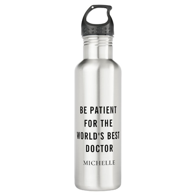 Best Doctor Personalised Professional Name 710 Ml Water Bottle (Front)