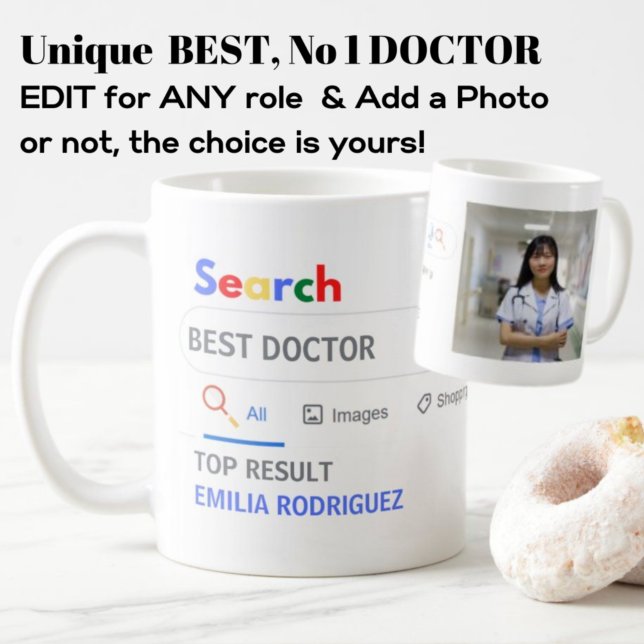 BEST DOCTOR Photo Mug Novelty Search TOP Result (Creator Uploaded)