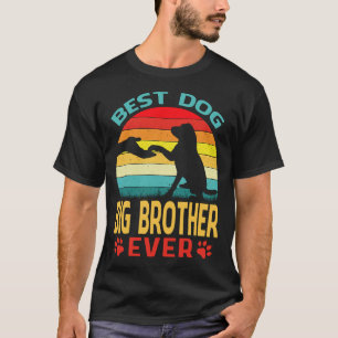 Best Dog BIG BROTHER Ever Vintage T-Shirt