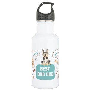 Best Dog Dad 532 Ml Water Bottle