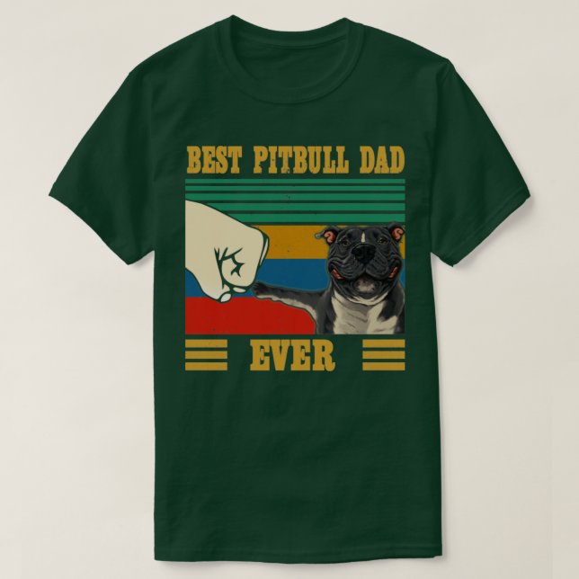 BEST DOG DAD EVER2 T-Shirt (Design Front)