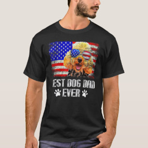 Best Dog Dad Ever American Poodle 1 T-Shirt