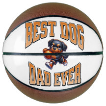 Best Dog Dad Ever – Basketball Pup Gift Design