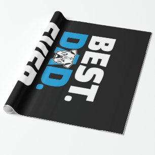 Best Dog Dad Ever Bulldog Lover English Bulldog Wrapping Paper