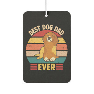 Best Dog Dad Ever  Car Air Freshener