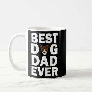 Best Dog Dad Ever Chihuahua Dog  Coffee Mug