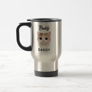 Best Dog Dad Ever   Custom Father’s Day Travel Mug