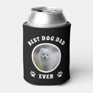 Best Dog Dad Ever Custom Photo Personalised Can Cooler