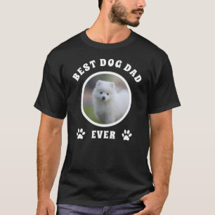 Best Dog Dad Ever Custom Photo Personalised T-Shirt