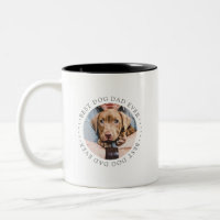 Best Dog Dad Ever Elegant Simple Custom Photo
