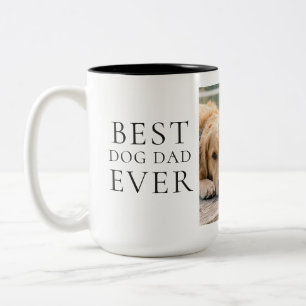 Best Dog Dad Ever Fathers Day Photo Mug 