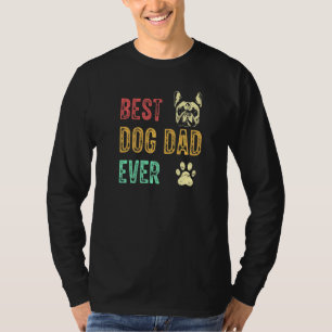 Best Dog Dad Ever French Bulldog Men T-Shirt