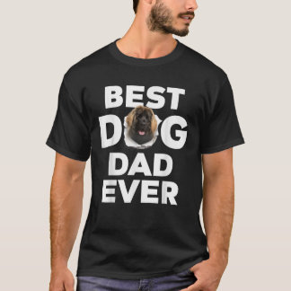 Best Dog Dad Ever Leonberger Lovers T-Shirt
