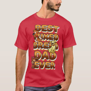 Best Dog Dad Ever Mixed T-Shirt