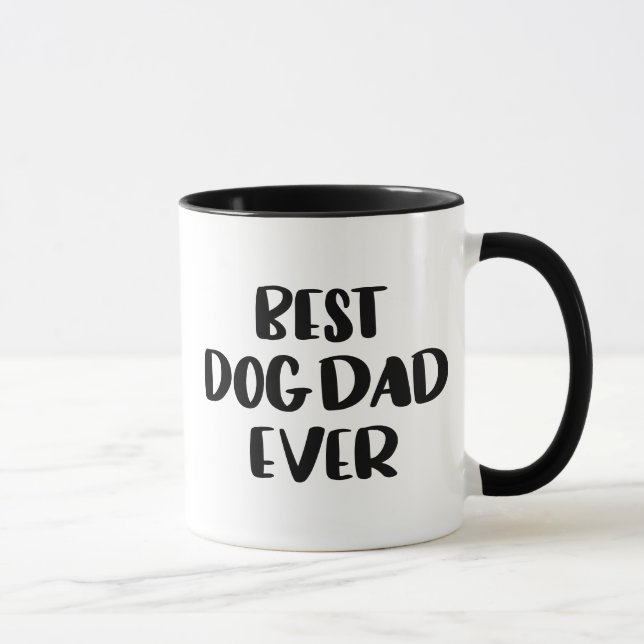 Best Dog Dad Ever Mug (Right)
