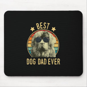 Best dog dad ever   newfoundland dad gift mouse mat