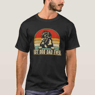 Best Dog Dad Ever Newfoundland Daddy Dog Lover T-Shirt