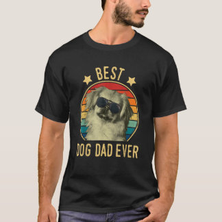 Best Dog Dad Ever Pekingese Father s Day Gift T-Shirt