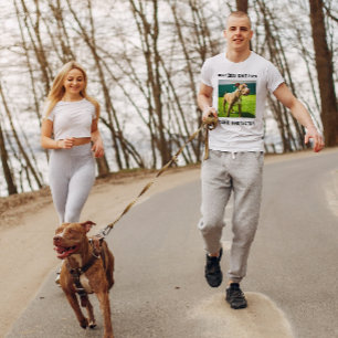 Best Dog Dad Ever Personalised Pet Photo T-Shirt