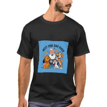 Best Dog Dad Ever Personalised Pet Photo T-Shirt