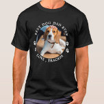Best Dog Dad Ever Personalized Pet Photo T-Shirt<br><div class="desc">Best Dog Dad Ever... Surprise your favorite Dog Dad this Father's Day with this super cute custom pet photo t-shirt. Customize this dog dad t-shirt with your dog's favorite photo, and name. This dog dad shirt is a must for dog lovers and dog dads. Great gift from the dog. COPYRIGHT...</div>
