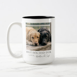Best Dog Dad Ever Pet Parent Photo Mug