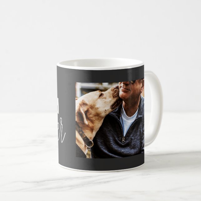 Best Dog Dad Ever Photo Mug (Front Right)