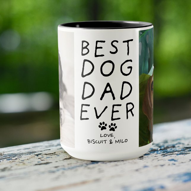 Best Dog Dad Ever Photo Mug (Creator Uploaded)
