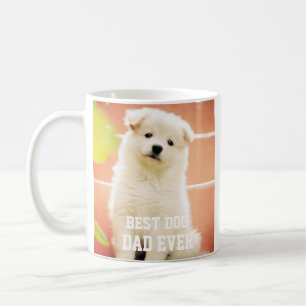 Best Dog Dad Ever Photo Pet Fun Puppy Coffee Mug