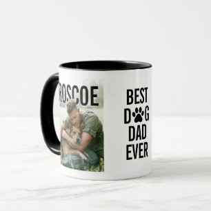 Best Dog Dad Ever PhotoPop Mug