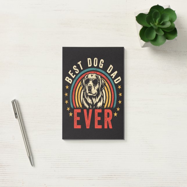 Best Dog Dad Ever Post-it Notes (Office)