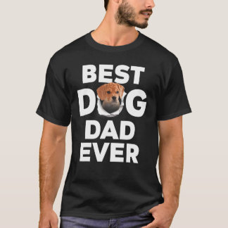 Best Dog Dad Ever Puggle T-Shirt